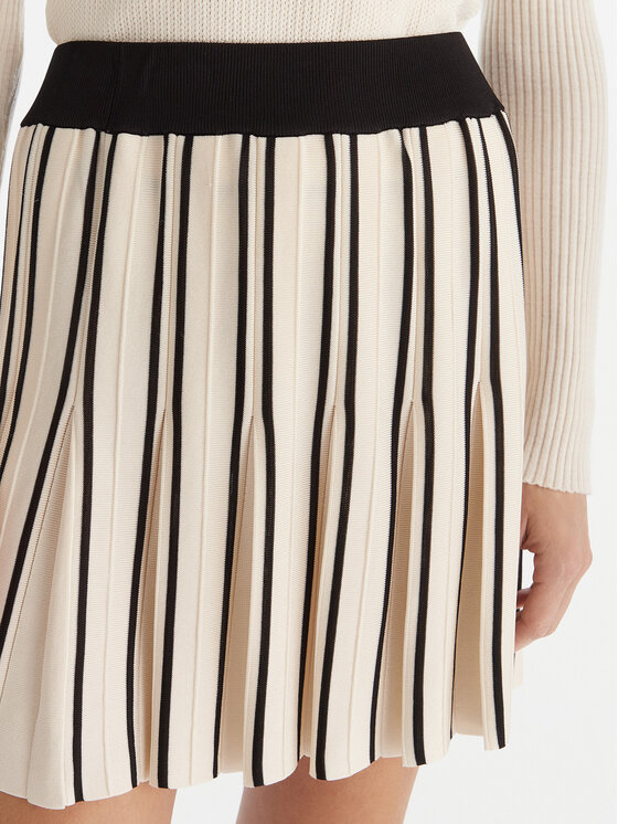 Guess Guess Плисирана пола V5GD00 Z3D60 Екрю Regular Fit