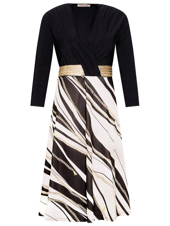 Rinascimento Rinascimento Φόρεμα καθημερινό CFC0017823002 Μαύρο Regular Fit