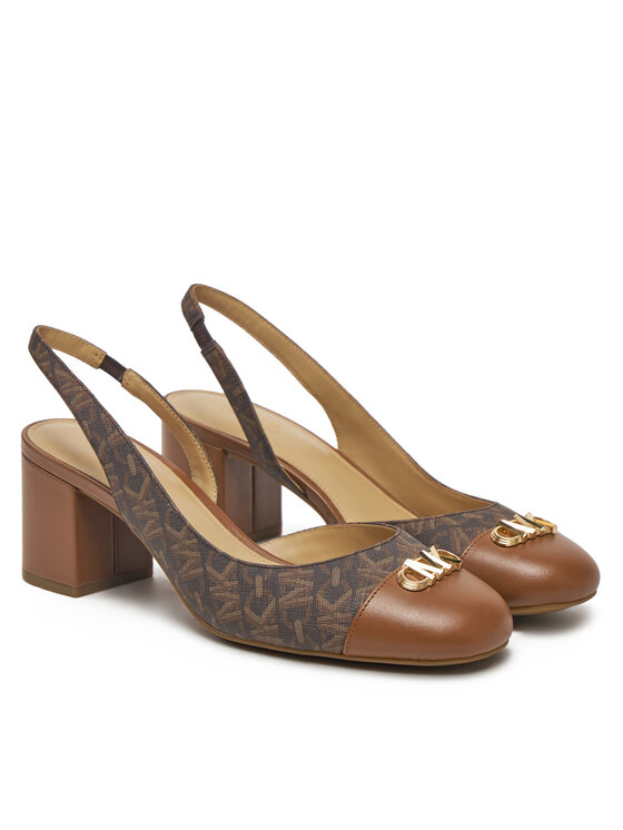 Michael Kors Michael Kors Sandale Perla Flex Toe Cap Pump 40R5PLMP1B Smeđa