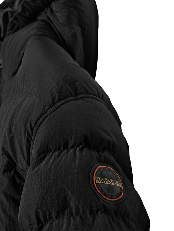 Napapijri Napapijri Žieminė striukė A-Terez NP0A88ZU Juoda Regular Fit