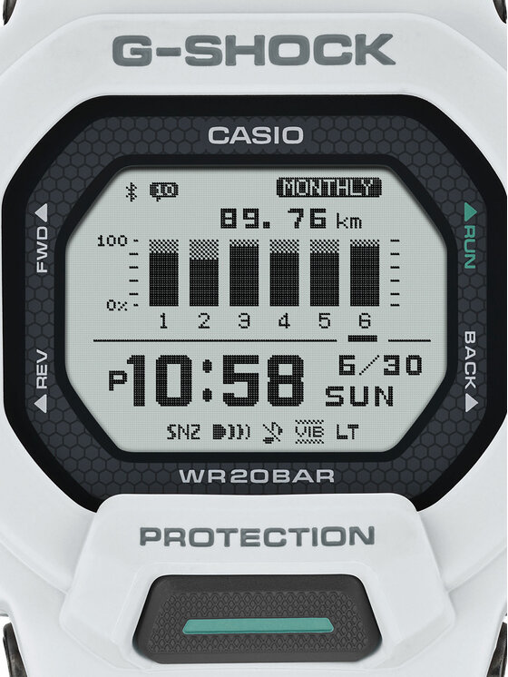 G-Shock G-Shock Ceas G-Squad GBD-200-7ER Alb