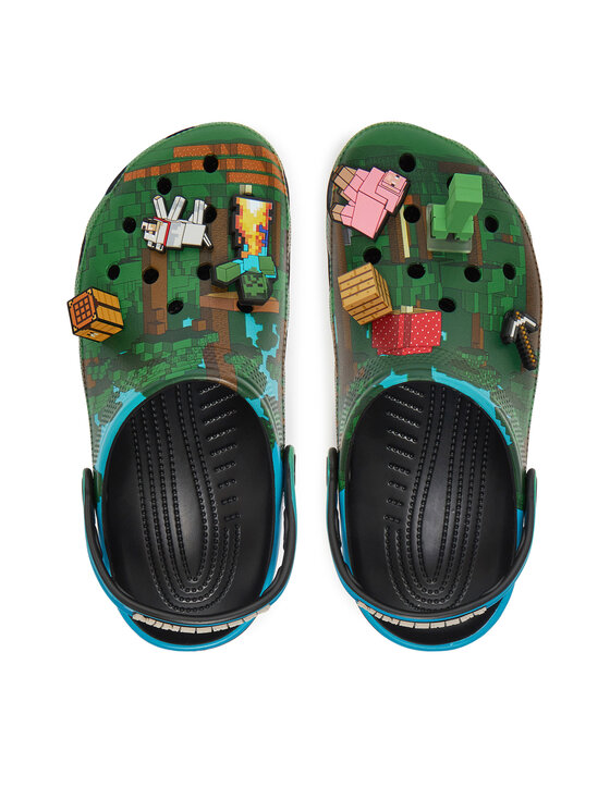Crocs Crocs Klapki Minecraft Cls Clg 210829 Kolorowy