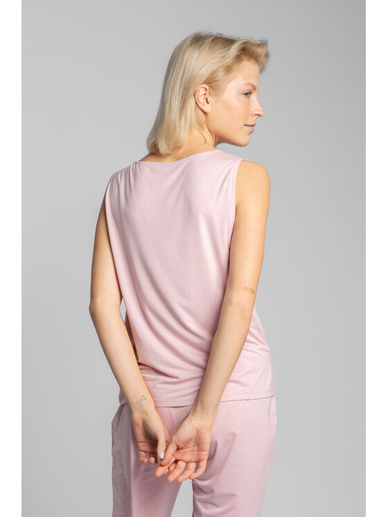 LaLupa LaLupa Bluzka LA022 Różowy Comfortable Fit