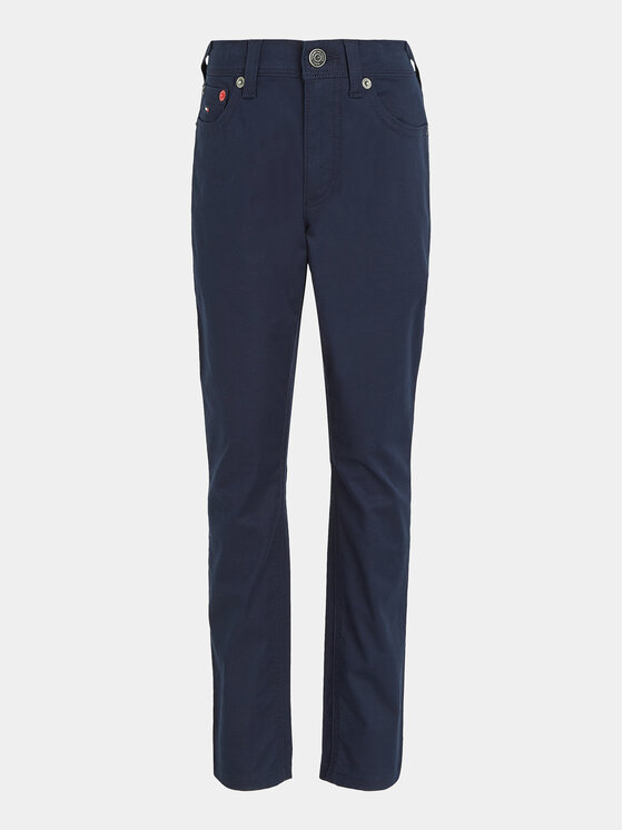 Tommy Hilfiger Tommy Hilfiger Pantaloni di tessuto Scanton KB0KB08470 S Blu scuro Regular Fit