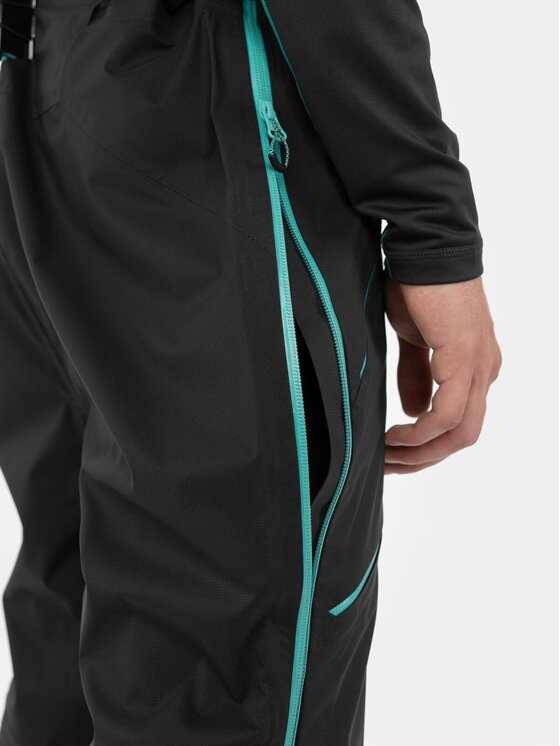 4F 4F Pantaloni da sci H4Z22SPMN005-22S Nero Regular Fit