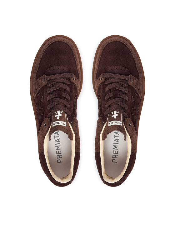 Premiata Premiata Sneakersy Quinn Var 8648 Tmavě hnědá