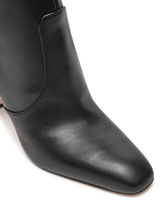 Guess Guess Členková obuv Caitte FLDCAT LEA10 Čierna