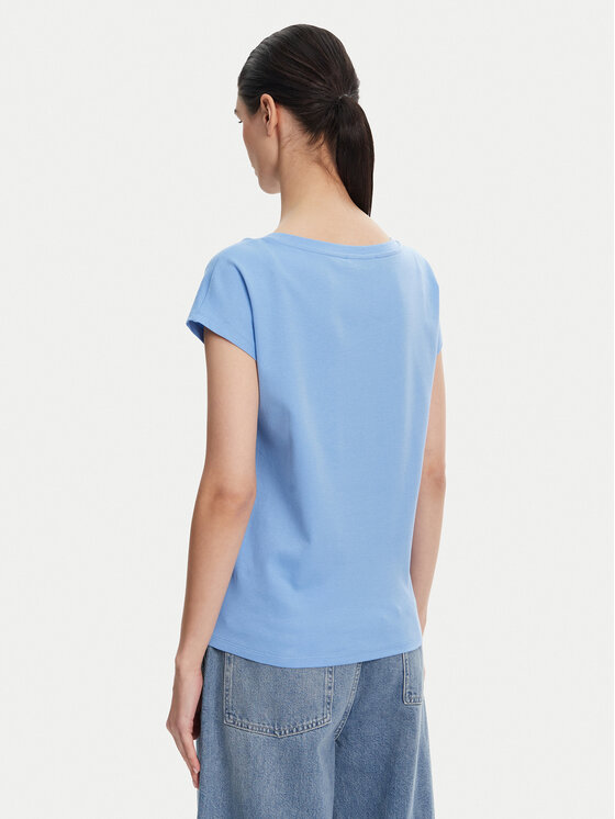 MAX&Co. MAX&Co. T-krekls Maldive2 2516941054270 Zils Regular Fit