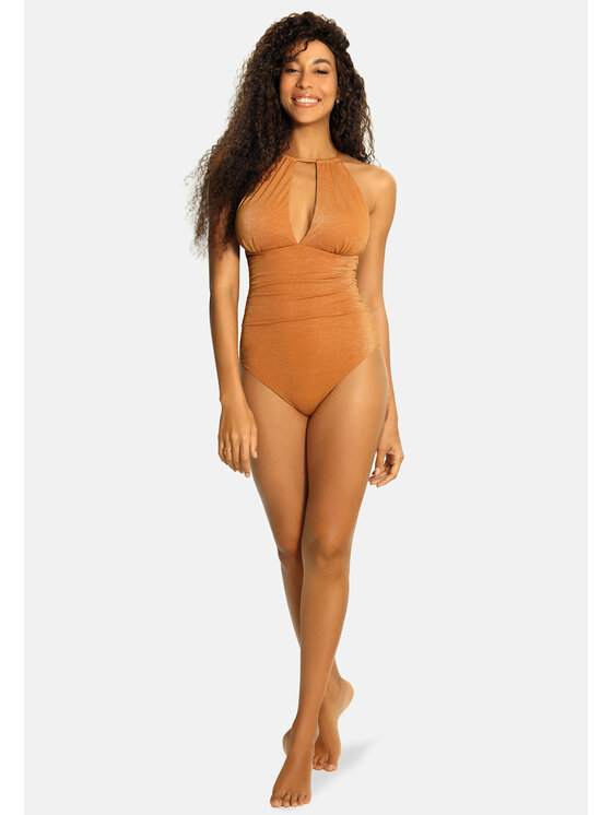 Feba Feba Strój kąpielowy FL24 Miedziany