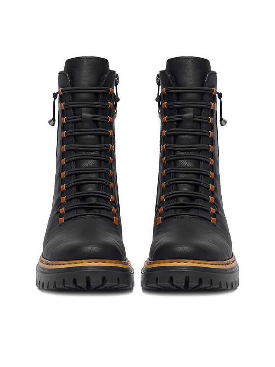 Rieker Rieker Schnürschuhe CEO-72653-00 Schwarz