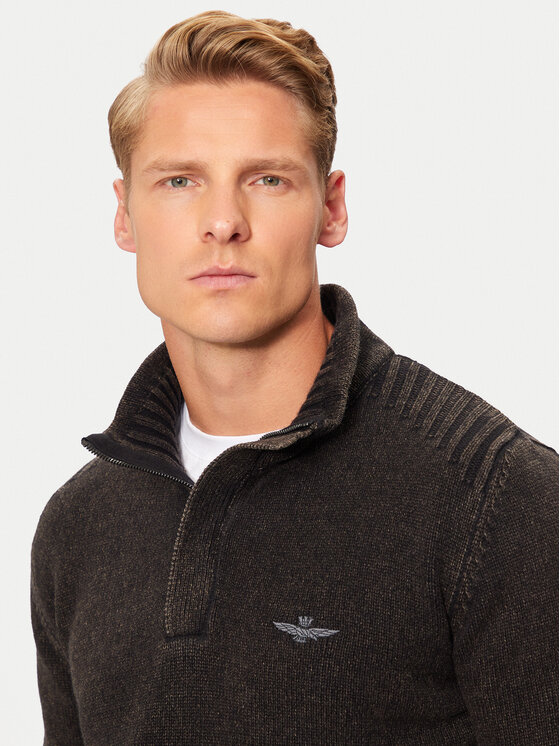 Aeronautica Militare Aeronautica Militare Maglione 242MA1528L545 Grigio Regular Fit