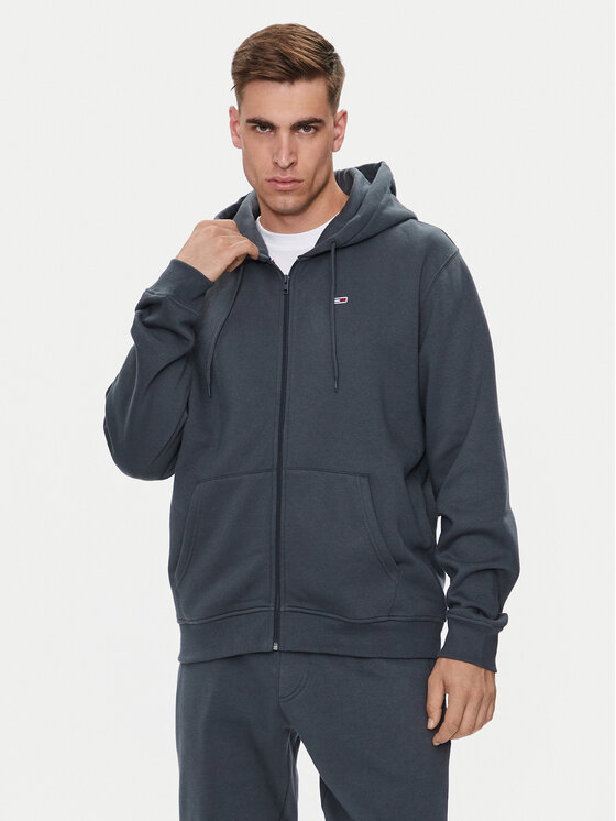 Férfi Pulóver Tommy Jeans, Méret: XS, Szürke, Flag DM0DM20498