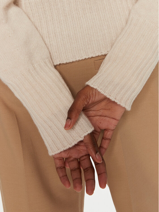 Marella Marella Maglione Cine 2423366325 Écru Regular Fit