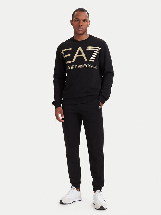 EA7 Emporio Armani EA7 Emporio Armani Felpa 7M002201 AF27189 MC004 Nero Regular Fit