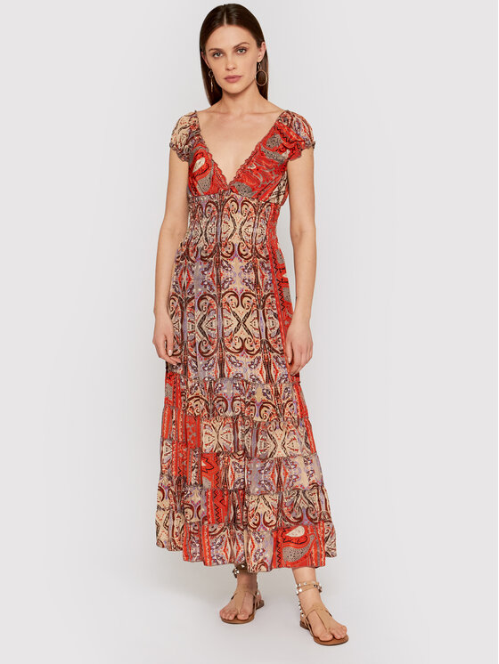 Iconique Iconique Sommerkleid Shirley IC21 125 Bunt Regular Fit