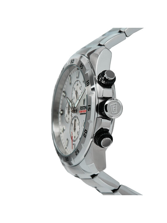 Festina Festina Zegarek Chrono Sport 20463/1 Srebrny