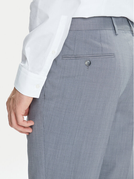 BOSS BOSS Garnitur H-Huge 50546087 Szary Slim Fit
