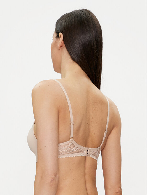 Tommy Hilfiger Tommy Hilfiger Push-up krūšturis UW0UW02405 Bēšs