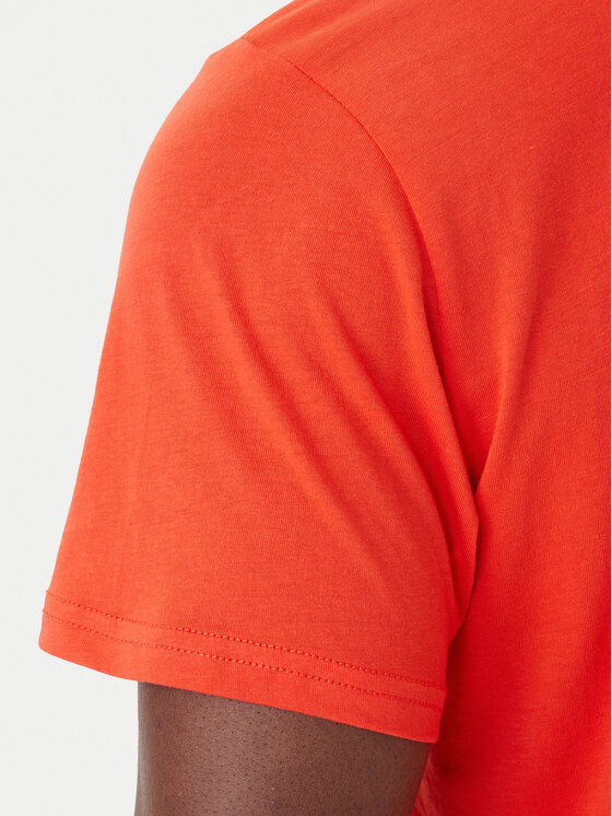 Tommy Jeans Tommy Jeans Marškinėliai Essential DM0DM20740 Oranžinė Slim Fit