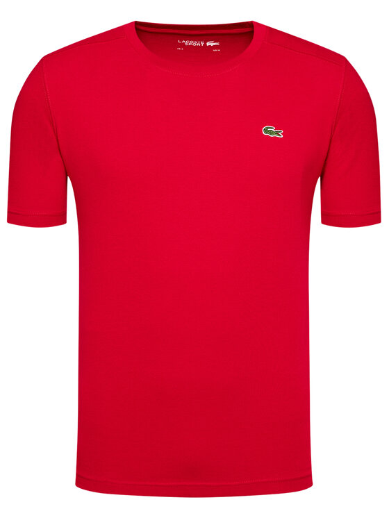 Lacoste Lacoste T-Shirt TH7618 Κόκκινο Regular Fit