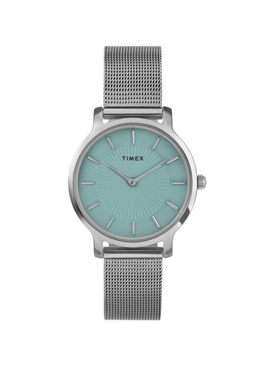 Timex Timex Hodinky TW2Y10100 Strieborná