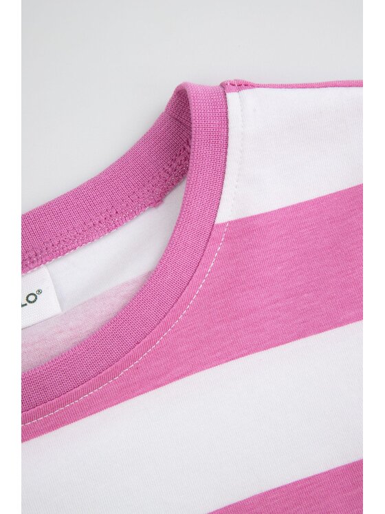 Coccodrillo Coccodrillo Longsleeve WC6143105VGA-007 Różowy Regular Fit