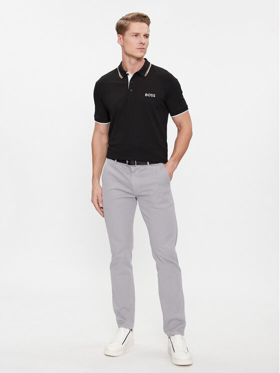 BOSS Boss Tricou polo Paddy Pro 50469102 Negru Regular Fit