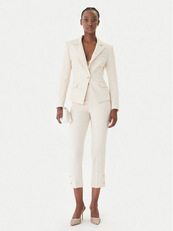 Rinascimento Rinascimento Сако CFC0128649003 Бежов Slim Fit