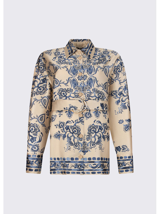 Liu Jo Liu Jo Camicia CA6229TS555P9652 Azzurro chiaro Loose Fit