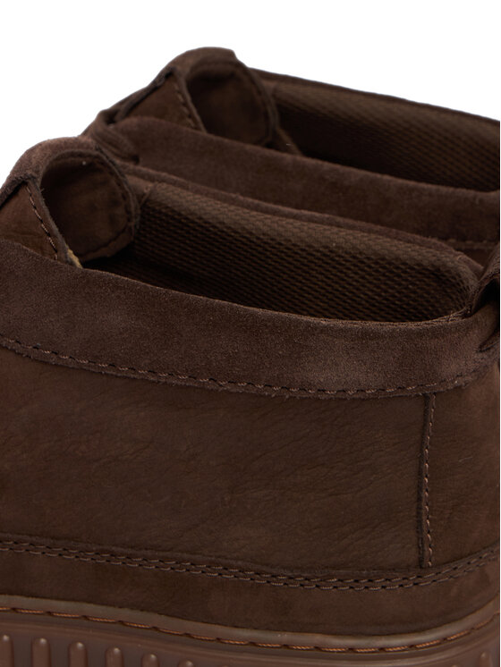 Clarks Clarks Trzewiki Torhill LaceHi 26184694 Brązowy ciemny