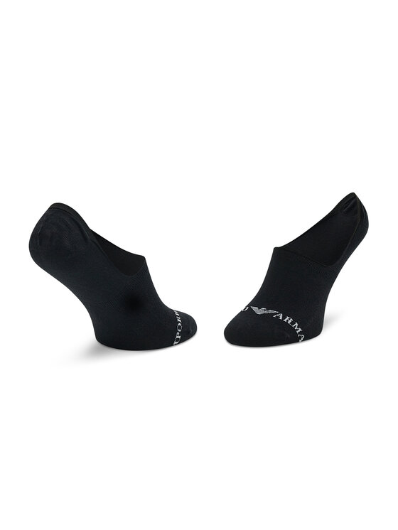 Emporio Armani Emporio Armani Sada 3 párů kotníkových ponožek unisex 306227 2R254 98035 Bílá