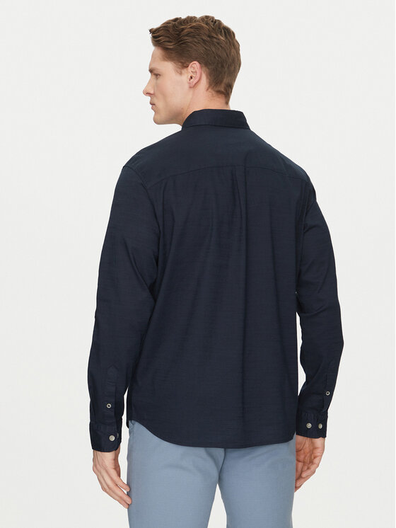 Jack&Jones Jack&Jones Košile Pierre 12270085 Tmavomodrá Relaxed Fit
