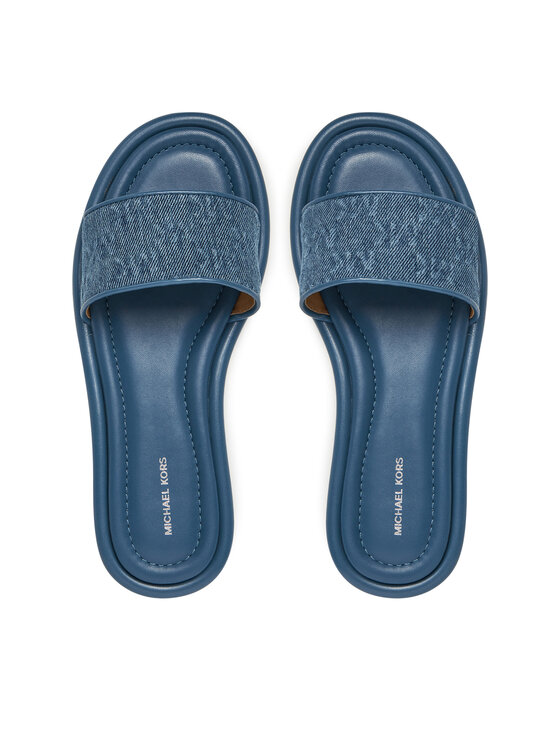 MICHAEL Michael Kors MICHAEL Michael Kors Šľapky 40S5DNFS1D Modrá