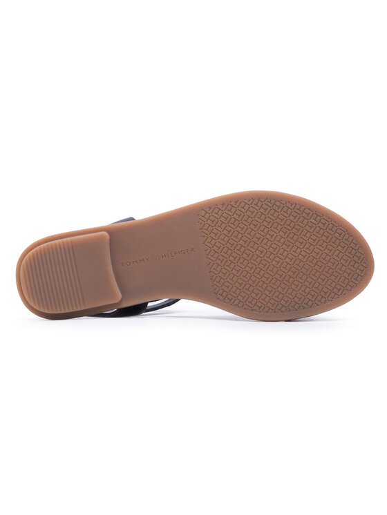 Tommy Hilfiger Tommy Hilfiger Sandaalid Feminine Leather Flat Sandal FW0FW05628 Must