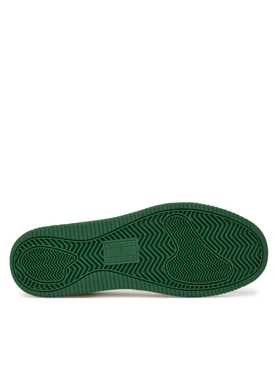 Tommy Jeans Tommy Jeans Снікерcи Tjw Retro Basket Washed Suede EN0EN02773 Білий