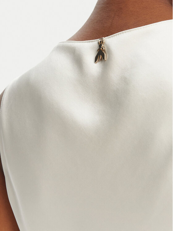 Patrizia Pepe Patrizia Pepe Коктейльна сукня 2A2878/A563-B823 Écru Regular Fit