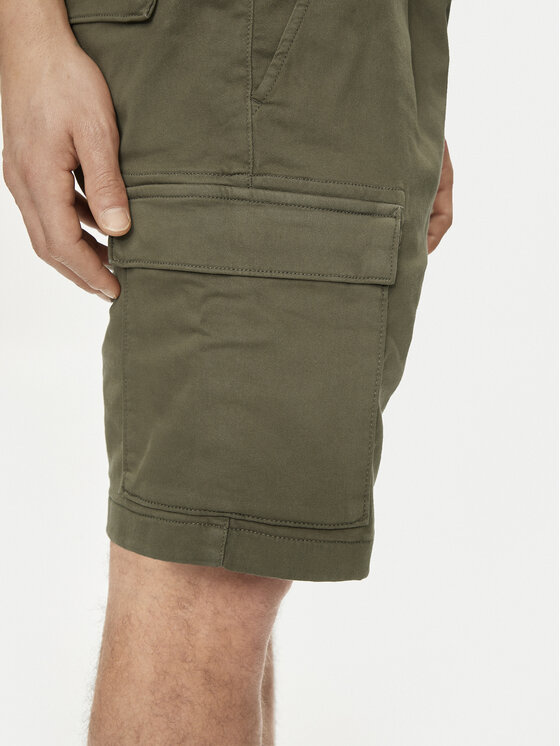 Pepe Jeans Pepe Jeans Kratke hlače Gymdigo Cargo Short PM801077 Kaki Regular Fit