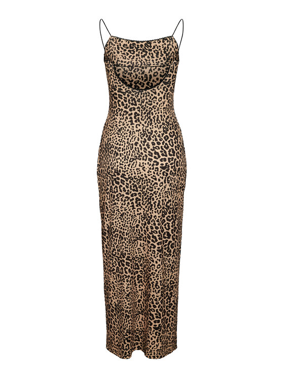 Noisy May Noisy May Nyári ruha Avery 27034320 Barna Slim Fit