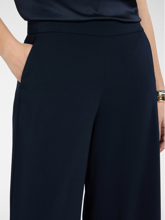 Elena Mirò Elena Mirò Pantaloni di tessuto P194P000441N034 Blu A-Line Fit