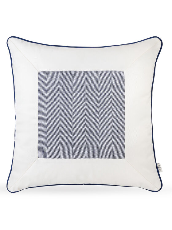 Doram design Doram design Poduszka dekoracyjna Screen Navy/White 50x50 cm Biały