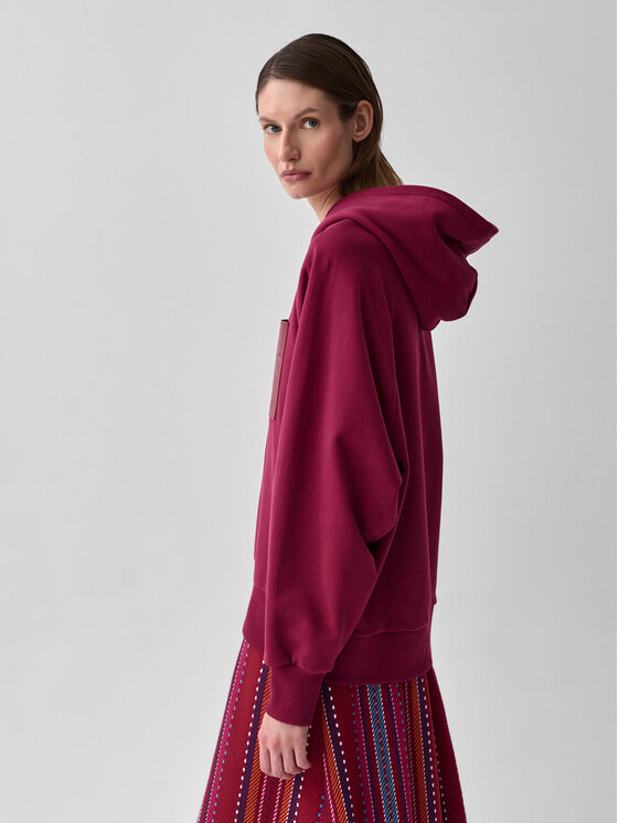 TATUUM TATUUM Bluza KALINA 1 Czerwony Loose Fit