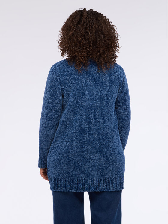 Fiorella Rubino Fiorella Rubino Maglione M019L008267N034 Blu Regular Fit