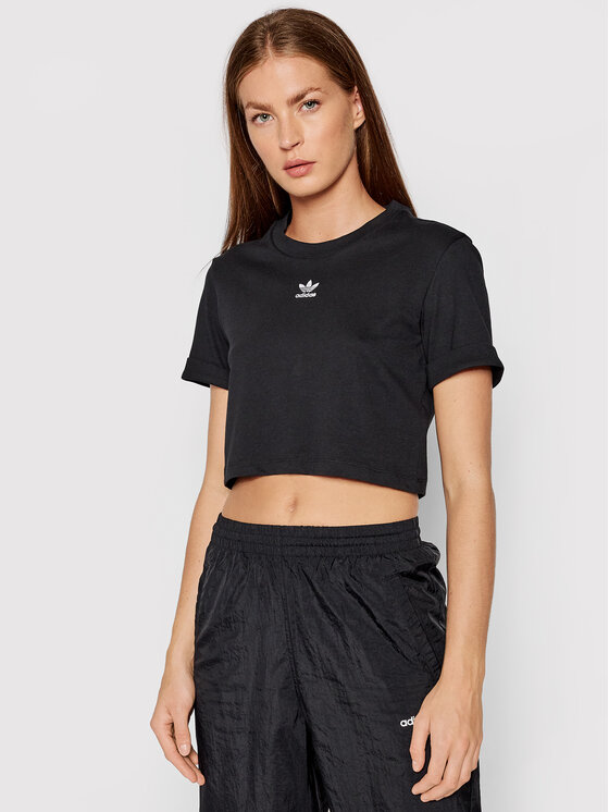 Cropped tee adidas on sale