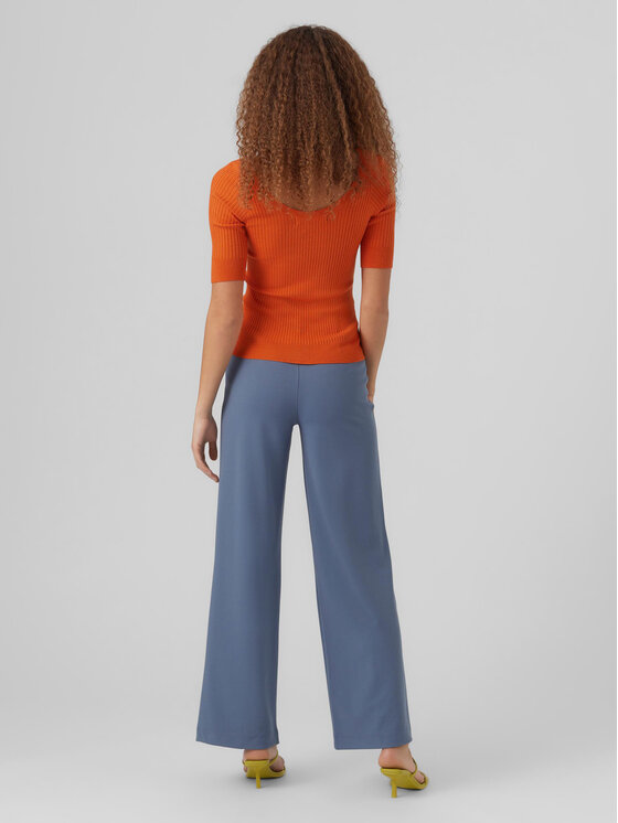 Vero Moda Vero Moda Pulover Estela 10277850 Oranžna Slim Fit