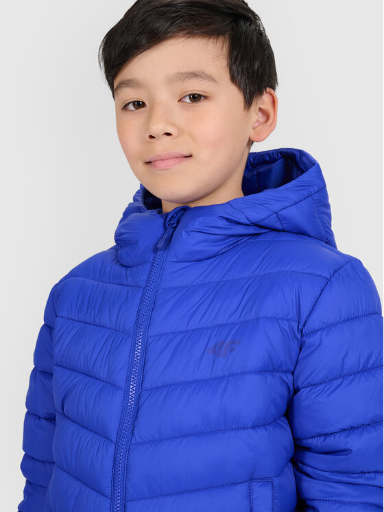 4F 4F Kurtka puchowa OUTERWEAR Niebieski Regular Fit