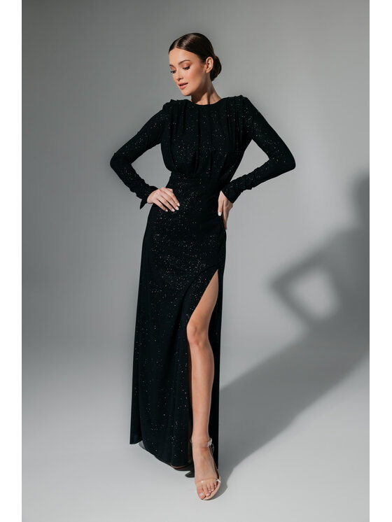 Aurora Aurora Sukienka wieczorowa Annabelle Czarny Feminine Fit