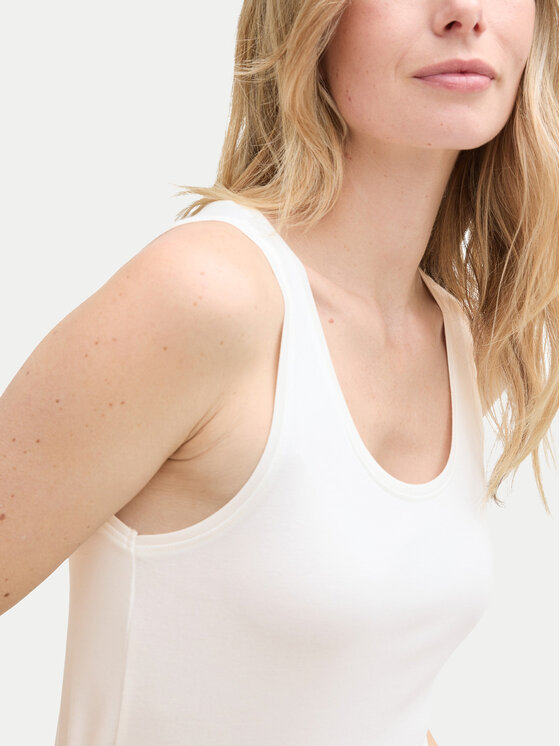 Tom Tailor Tom Tailor Top 1045540 Weiß Regular Fit