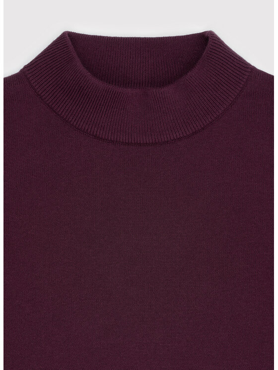 Pako Lorente Pako Lorente Sweter P26WN-2X-009 Fioletowy Regular Fit