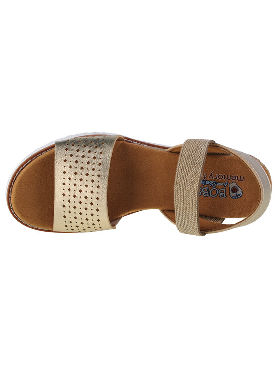 Skechers Skechers Sandały Skechers Desert Kiss Złoty