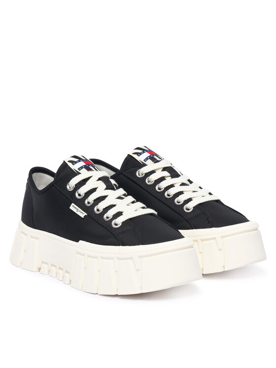 Tommy Jeans Tommy Jeans Sneakers Tj Platform Sneaker Zebra EN0EN03070 Nero